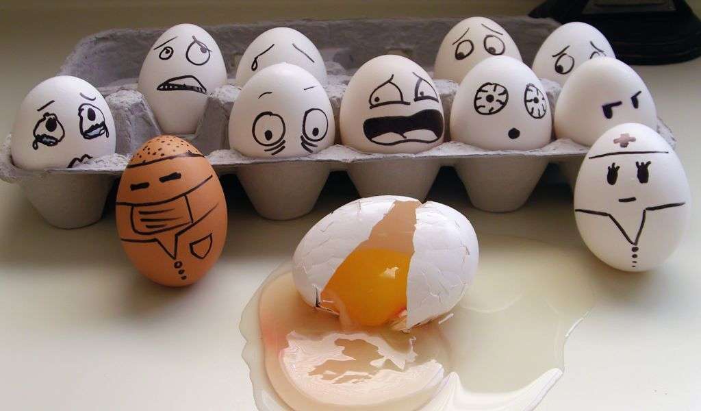 Отравление яйцами – симптомы, первая помощь, лечение, последствия