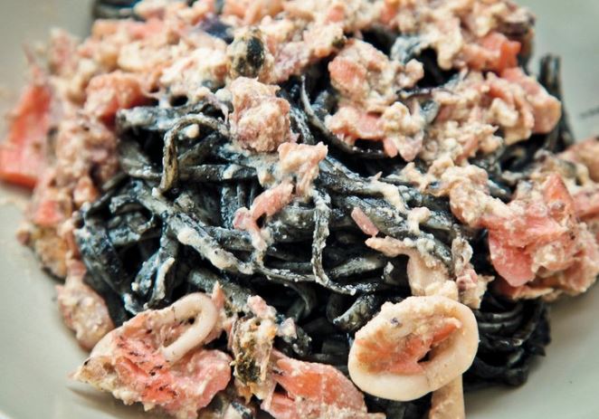 Рецепт пасты с морепродуктами на 23 февраля