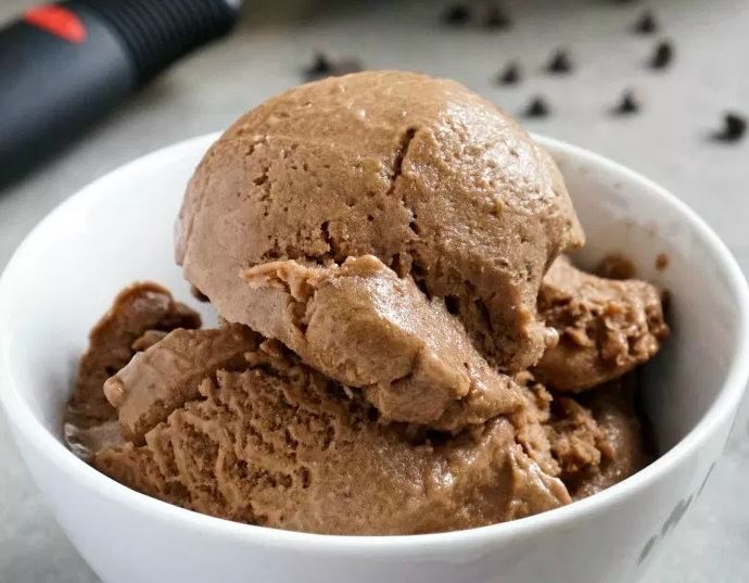 Рецепт бананового мороженого с шоколадом