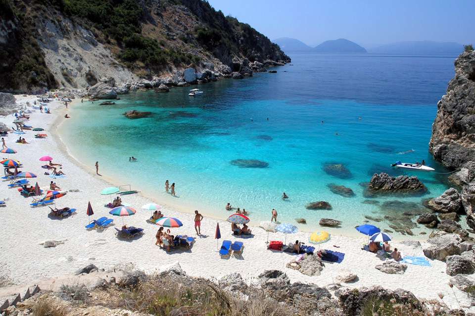 Море в Греции в июне