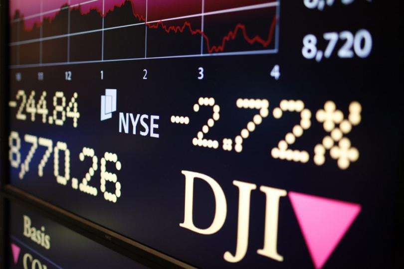 Падение индекса Dow Jones