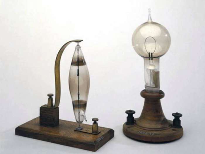 История лампы Эдисона