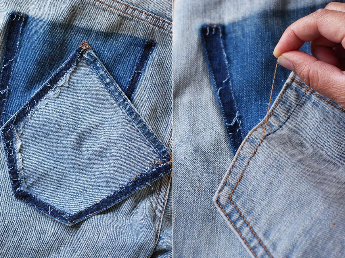Как в домашних условиях сделать джинсы светлее