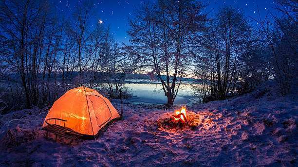 Как согреться в палатке ночью?