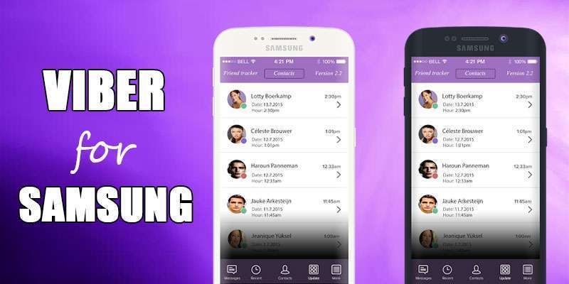 как установить Viber на телефон Samsung