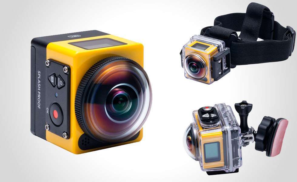 Экшн-камера Kodak PixPro SP360: характеристики светочувствительности, съемочные локации