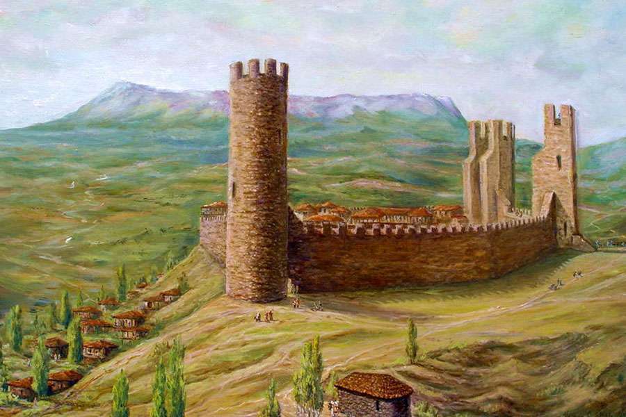 История крепости Алустон