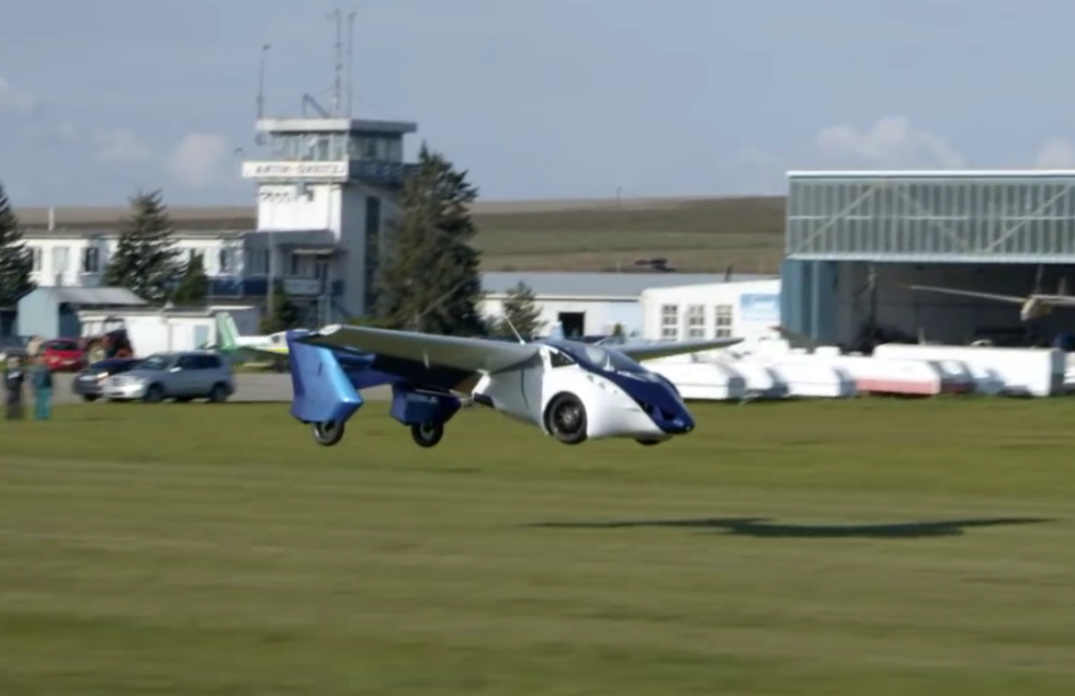 летающий автомобиль из словакии поступит в продажу в 2017