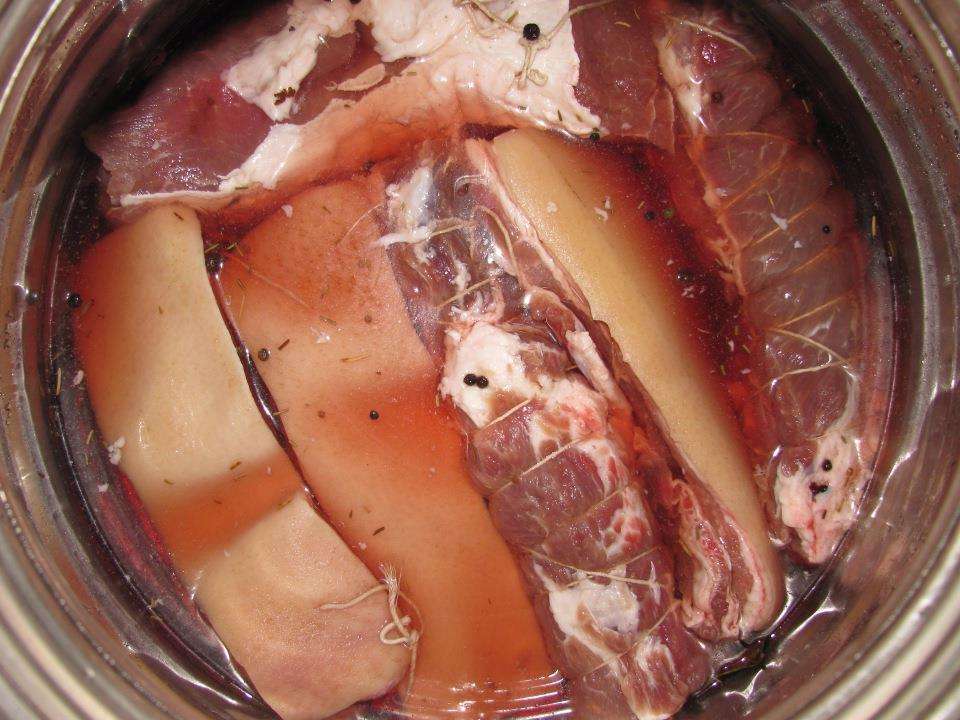 рецепт маринада для мяса для холодного копчения
