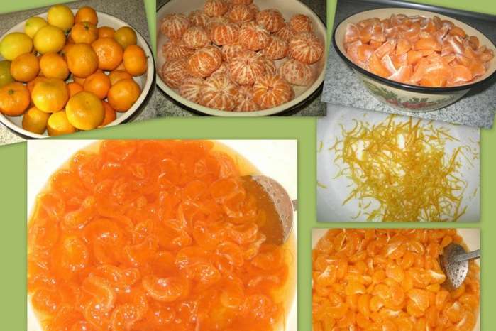 Рецепт варенья из мандаринов без кожуры