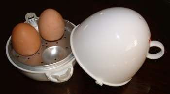 Специальный прибор для варки яиц в микроволновке. Фото с сайта www.popgadget.ru