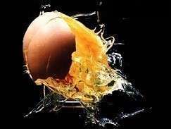 Яйцо взрывается в микроволновке при неправильном подходе к процессу
