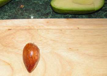 Чтобы вырастить авокадо, понадобится косточка