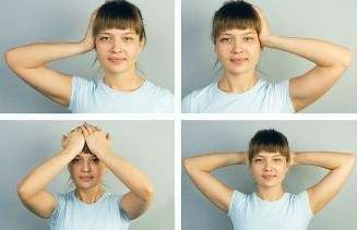 Упражнения для шеи при остеохондрозе. Фото с сайта http://kiberlekar.ru/