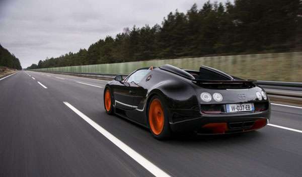 Bugatti Veyron Grand Sport Vitesse World Record