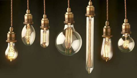 Винтажные лампы Эдисона: основные характеристики и использование