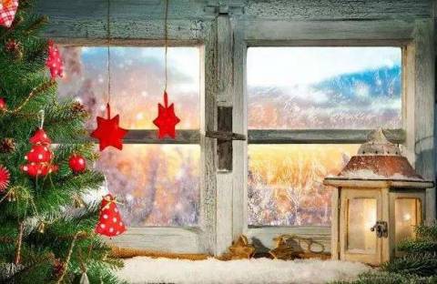 Как украсить окна к Новому году?