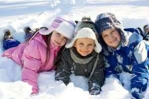 Развлечения детей зимой в младшей, средней и старшей группе детского сада