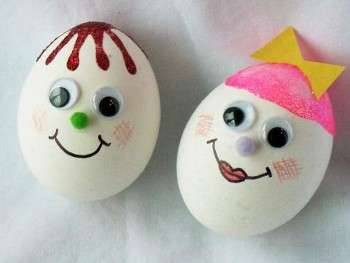 Пасхальные яйца своими руками из бумаги