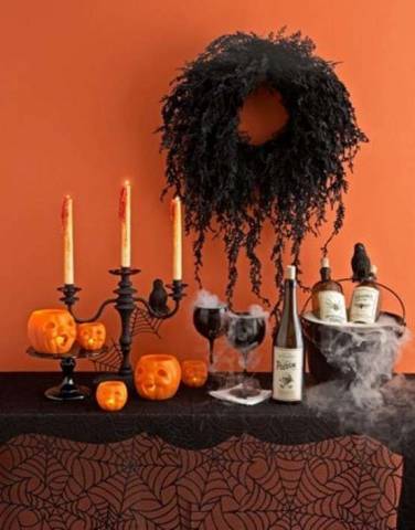 Хэллоуин: идеи декора помещений к празднику