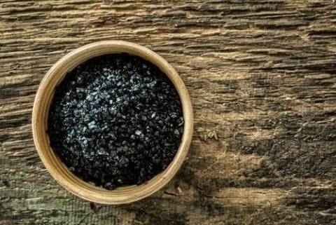 Как делают черную соль?