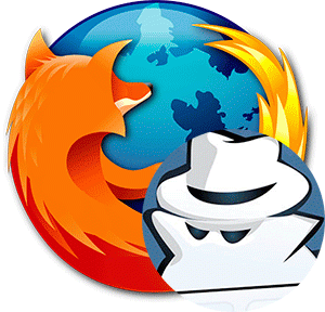 Способы включения режима инкогнито в Mozilla Firefox