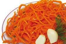 Новогодние салаты с морковкой по-корейски