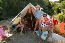 Палаточный отдых в Крыму на Черном море и места для отдыха с палаткой
