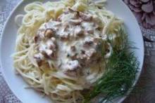 Грибной соус для спагетти: быстрый и сытный обед