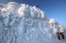 Снежные скульптуры мира